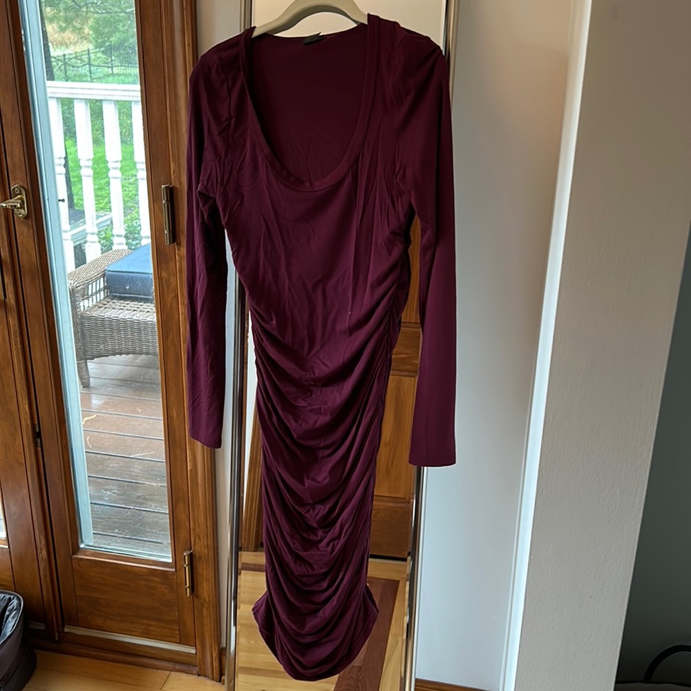Fitted jersey dress